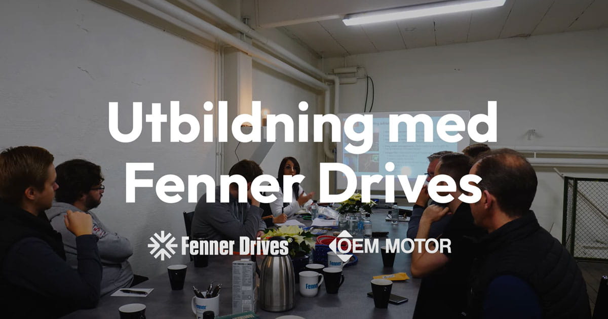 Utbildning med Fenner Drives