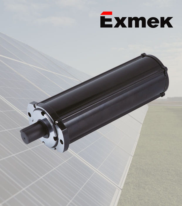 Exmek solar tracker motor